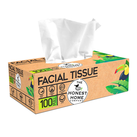 Facial Tissue Paper Box 2 Ply | 100 Pulls