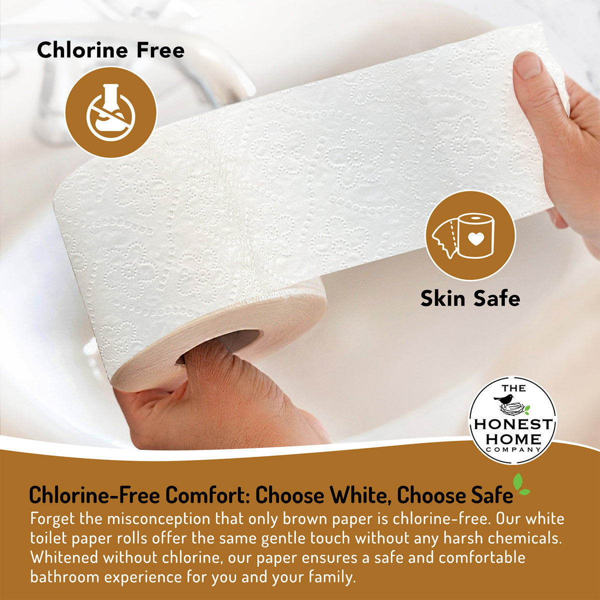 Toilet Tissue Rolls 3 Ply | 1920 Pulls | 12 Rolls x 160 Pulls