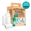 Kitchen Towel Roll Combo 2 Ply | 240 Pulls | 4 Rolls  x 60 Pulls