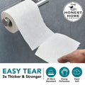 Toilet Tissue Rolls 2 Ply | 2400 Pulls | 8 Rolls x 300 Pulls