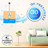 Pure Air by The Honest Home Company | Powerful Gel - Based Air Freshener | Odour Control | Lasts Upto 30 Days | Assorted Pack of 3 (30g)