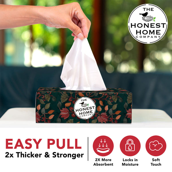 2 Ply Soft Facial Tissue | 400 Pulls | Pack of 3 | Festive Mix