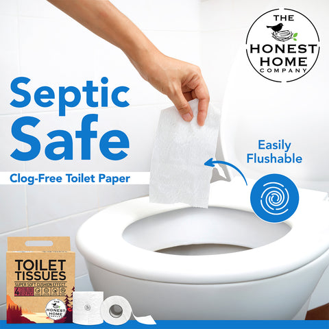 Toilet Tissue Rolls 2 Ply | 1200 Pulls | 4 Rolls x 300 Pulls