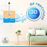 Honest Home Air Freshener Combo Pack of 2 | 3 Sachets/Box | Long Lasting Room Freshener for Home, Bathroom and Office | Gel-Based Odour Control with Assorted Fragrances