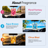 Home & Car Fragrance Air Freshener | Pack of 3  | 7.5 g Each