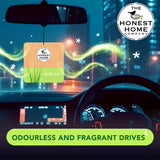 Pure Air by The Honest Home Company | Powerful Gel - Based Air Freshener | Odour Control | Lasts Upto 30 Days | Assorted Pack of 3 (30g)