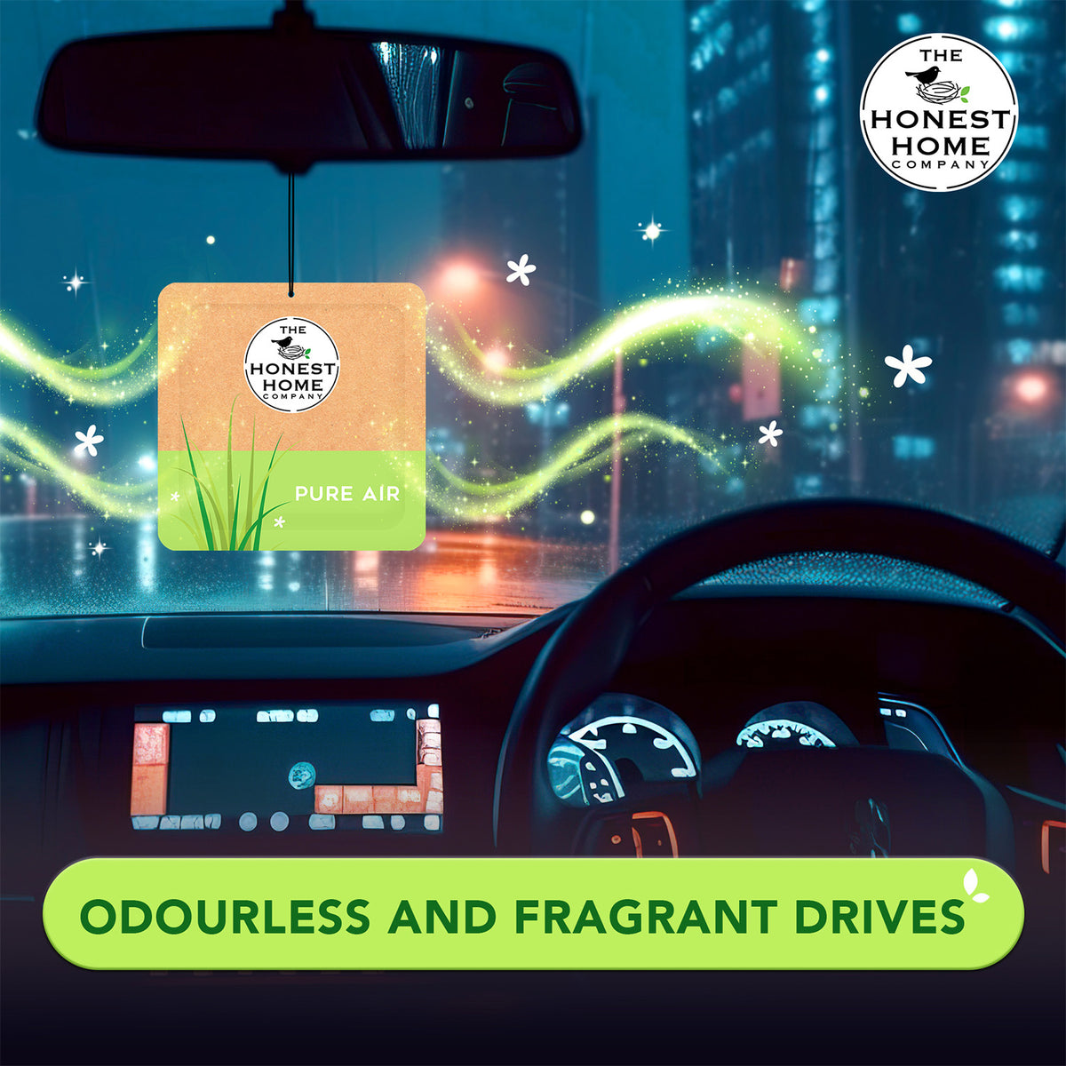 Gel Based Air Freshener | 3 Sachets | Pack of 2 | Long Lasting Fragrances