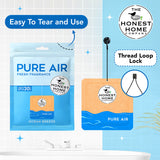 Pure Air by The Honest Home Company | Powerful Gel - Based Air Freshener | Odour Control | Lasts Upto 30 Days | Assorted Pack of 3 (30g)