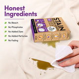Stain Remover Sheets | 20 Sheets | Portable Stain Cleaning Sheets