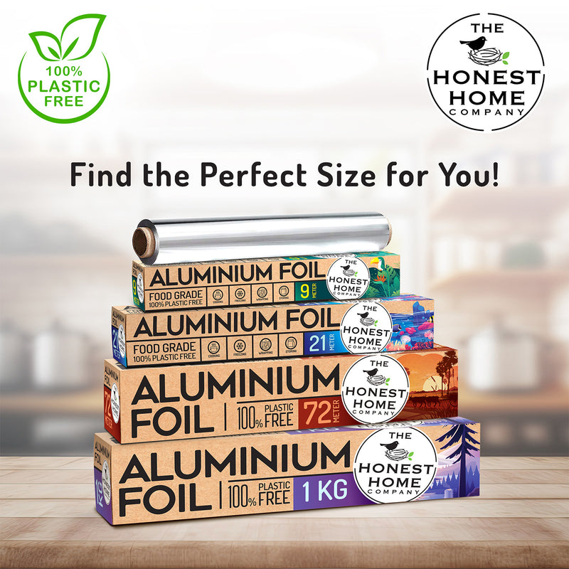 Aluminium Foil 21 Meters - (Pack of 2)