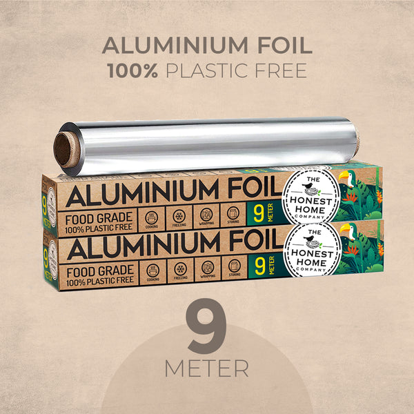 Aluminium Foil 9 Meters - (Pack of 2)