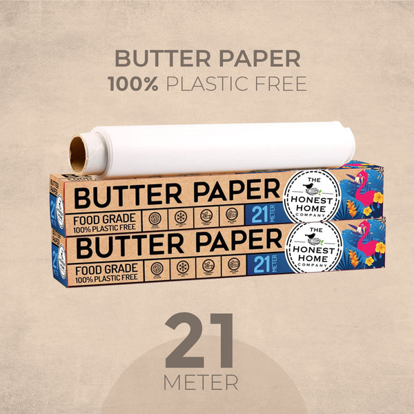 Buy THE HONEST HOME COMPANY Butter Paper - 21 M Online at Best Price of Rs  235 - bigbasket