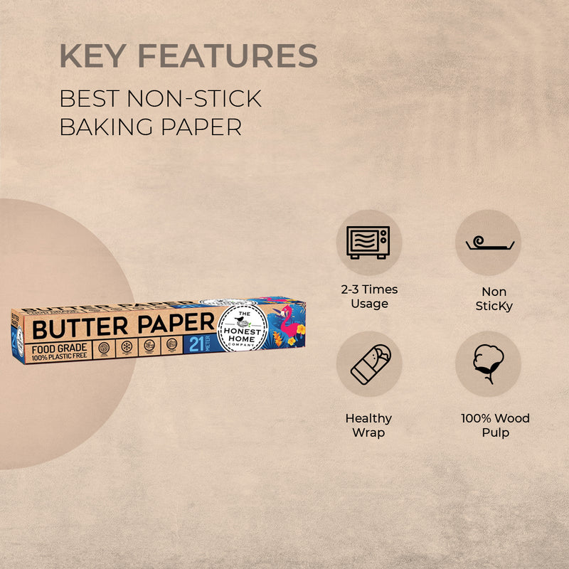 Butter Paper 21 Meters - (Pack Of 2)