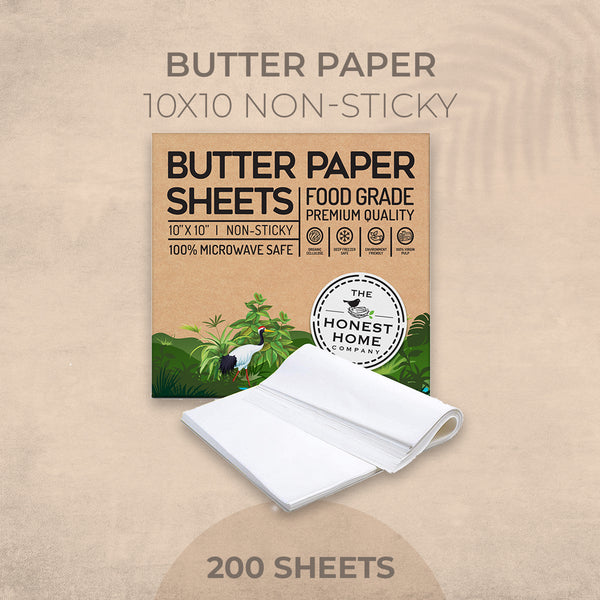 Butter Paper Sheets 10*10 inches - 200 Sheets
