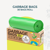 Garbage Bags Medium 30Pcs - 19"x21"- (Pack of 4)