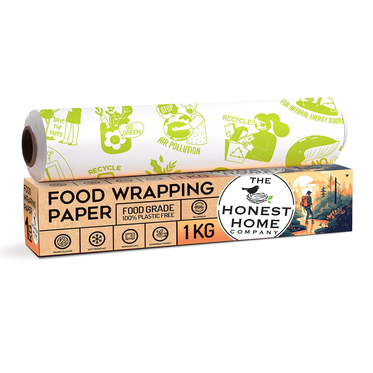 Food Wrapping Paper Roll | 100 Meters | 40 GSM