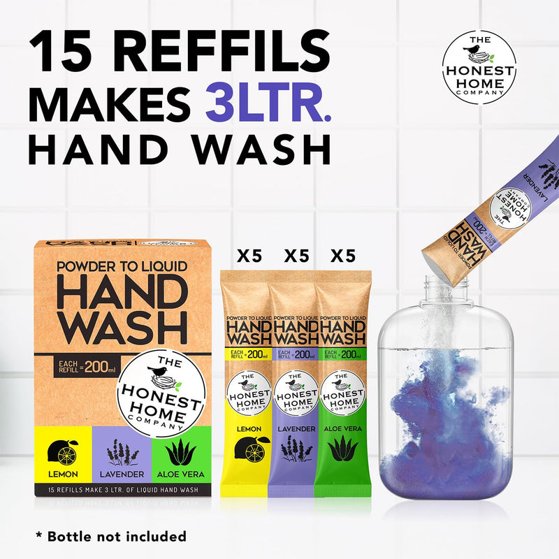 Powder to Liquid Hand Wash Refill – The Honest Home Company