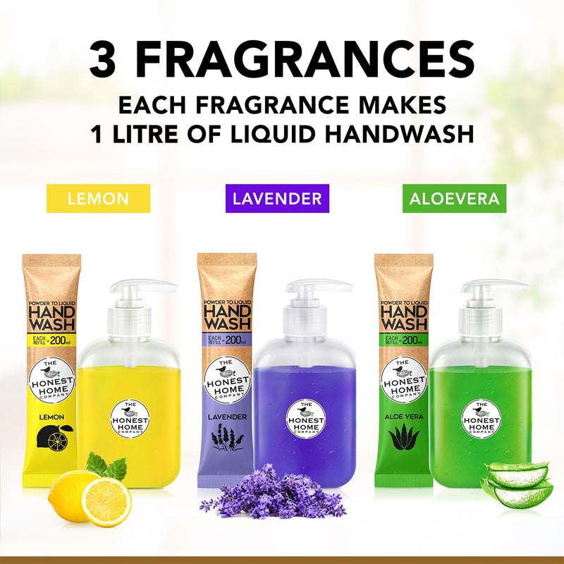 Powder to Liquid Hand Wash Refill – The Honest Home Company