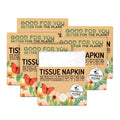 Tissue Paper Napkins 2 Ply | 300 Pulls | 50 Pulls x 6 Boxes