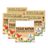 Honest Home 2 Ply Tissue Paper Napkins | 300 Pulls | 50 Pulls x 6 Boxes | Soft, Strong & Highly Absorbent | For Home & Dining Table Use