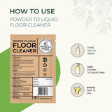 POWDER TO LIQUID FLOOR CLEANER  20 Gm - 5 REFIELS PACK
