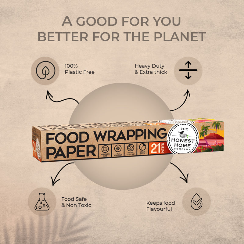 Food Wrapping Paper 21 Meters - ( Pack Of 2 )