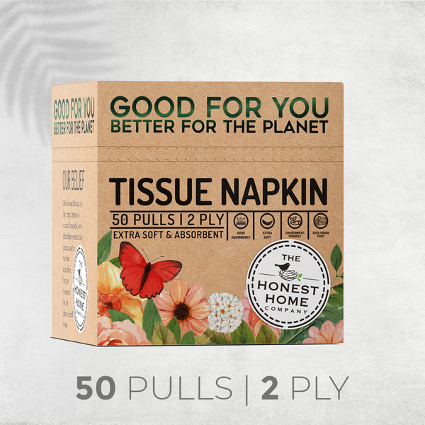 Napkin Tissue 2 Ply, 50 Pulls